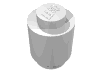 Набор LEGO Brick Round 1 x 1 Solid Stud, Белый