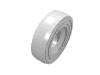 Набор LEGO Tyre 14 x 4 Smooth Small Single, Белый