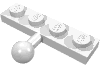 Набор LEGO Plate Special 1 x 4 with Towball, Белый