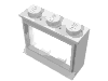 Набор LEGO Window 1 x 3 x 2 Classic with Solid Studs [Complete], Белый