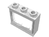 Набор LEGO Window 1 x 3 x 2 Classic with Short Sill [Complete], Белый