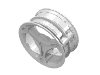 Набор LEGO Wheel 70 x 28 mm Futuristic, Белый