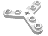 Набор LEGO Technic, Plate Rotor 3 Blade with Smooth Ends and 6 Studs (Propeller), Белый