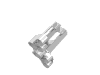 Набор LEGO Technic Fairing # 1 Large Short, Large Holes, Side A, Белый