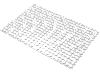 Набор LEGO Baseplate 16 x 24, Белый