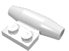 Набор LEGO Engine - Smooth, Small 1 x 2 Side Plate [No Axle Holders], Белый