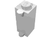 Набор LEGO Brick Special 1 x 1 x 2 with Shutter Holder, Белый