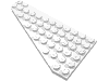 Набор LEGO Wedge, Plate 7 x 12 Wing Right, Белый