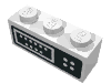 Набор LEGO Brick 1 x 3 with Control Panel Print, Белый