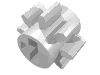 Набор LEGO Technic Gear 8 Tooth, Белый