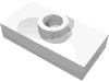Набор LEGO Plate Special 1 x 2 with 1 Stud without Groove (Jumper), Белый