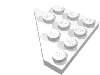 Набор LEGO Wedge Plate 4 x 4 Wing Right, Белый