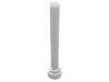 Набор LEGO Antenna 1 x 4 with Flat Top, Белый