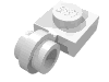 Набор LEGO Plate Special 1 x 1 with Clip Light [Thin Ring], Белый