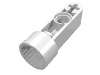 Набор LEGO Technic Rotation Joint Socket with 3L Thick Beam, Белый