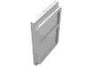 Набор LEGO Glass for Train Door, Белый