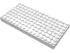 Набор LEGO Brick 8 x 16, Белый