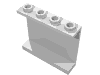 Набор LEGO Panel  1 x  4 x  3 with Telephone in Blue/Green Circle Print, Белый