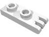 Набор LEGO Hinge Plate 1 x 2 with 3 Fingers and Hollow Studs, Белый