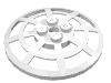 Набор LEGO Dish 6 x 6 Inverted [Radar / Webbed / No anti-studs], Белый
