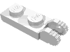 Набор LEGO Hinge Plate 1 x 2 Locking with 2 Fingers On End, Белый