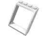 Набор LEGO Window 4 x 4 x 3 Roof, Белый