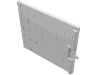 Набор LEGO Door Sliding - Type 1, Белый