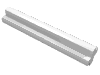 Набор LEGO Technic Axle 3, Белый