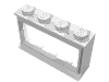 Набор LEGO Window 1 x 4 x 2 Classic with Solid Studs [Complete], Белый