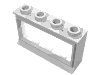 Набор LEGO Window 1 x 4 x 2 Classic with Long Sill [Complete], Белый