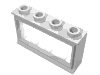 Набор LEGO Window 1 x 4 x 2 Classic with Short Sill [Complete], Белый