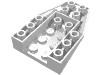 Набор LEGO Wedge 6 x 4 Inverted, Белый