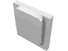 Набор LEGO Glass for Window 1 x 2 x 2 Plane, Белый