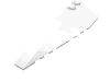 Набор LEGO Wedge 10 x 3 Left, Белый