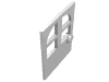 Набор LEGO Door 1 x 6 x 6 Freestyle, Белый