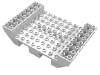 Набор LEGO Boat Hull Small Middle 8 x 12, Белый