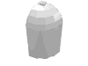 Panel 3 x 3 x 6 Corner Convex with Curved Top