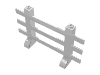 Набор LEGO Fence 2 x 12 x 6, Белый