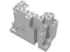 Набор LEGO Rock Panel Rectangular 4 x 10 x 6 (aka BURP), Белый