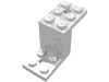 Набор LEGO Bracket 5 x 2 x 2 1/3, Белый