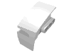 Набор LEGO Technic Panel Car Mudguard Right, Белый