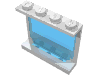 Набор LEGO Panel 1 x 4 x 3 with Fixed Glass, Белый