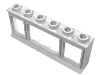 Набор LEGO Window 1 x 6 x 2 [Old Style Extended Lip &amp, Белый