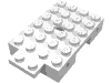 Набор LEGO Train Base 4 x 7 with Wheels Holder, Белый