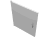 Набор LEGO Homemaker Cupboard Door 4 x 4, Белый