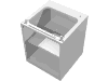 Набор LEGO Homemaker Washbasin Base 4 x 4 x 4, Белый
