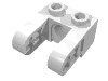 Набор LEGO Technic Brick 1 x 2 with Hole and Dual Beam Extensions, Белый