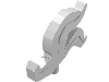 Набор LEGO Minifig Plume Feather Triple, Белый