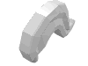 Набор LEGO Minifig Plume Feather Large, Белый