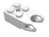 Набор LEGO Technic Brick Special 2 x 2 with Ball Receptacle Wide and Axle Hole, Белый